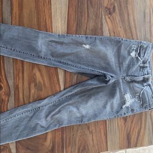 Wash out black/gray jeans.